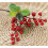 Conjunto de 10 galhos e flores artificiais de mirtilo para decoração de Natal em casa e no hotel, 25 cm (9,84 polegadas). 3