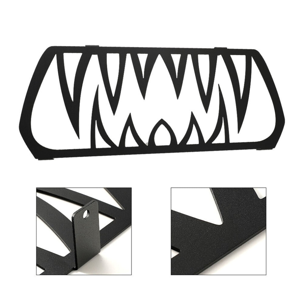 Motorcycle Front Grill Mesh For Can-Am For Ryker 600 Grille Teeth Insert- Fang 9464372817467