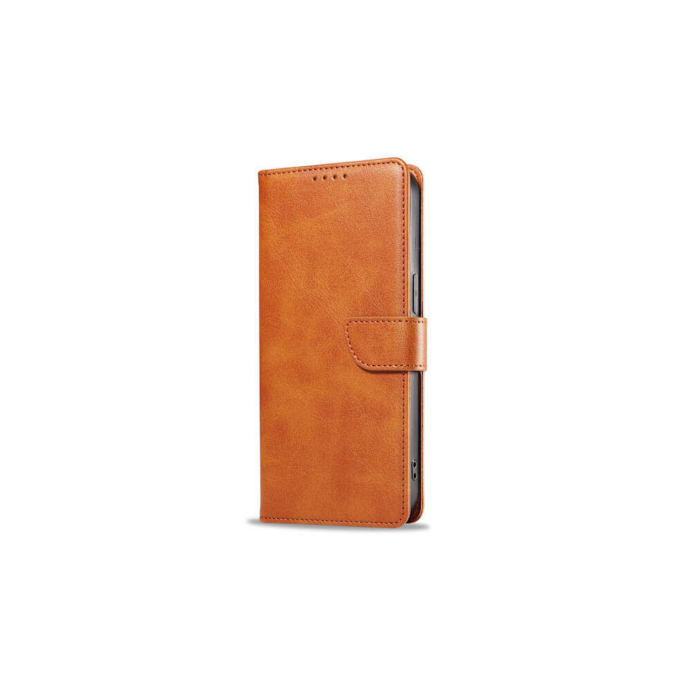 Compatible With Iphone 15 - Wallet Case In Multiple Colors Khaki 9464372817221
