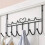 Γάντζοι Trianu Over the Door με 7 Hooks Διακοσμητική Μεταλλική Ράφι για Οικιακή Χρήση, Καπέλα, 1