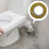 Joint d'étanchéité pour WC (1 pièce) - Accessoire WC - Joint de bride 7