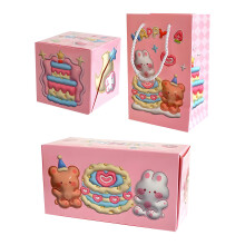 Weihnachtsabverkauf! Zeceouar Überraschungsgeschenkbox, 6er-Packung rote Hüpfboxen, ideal für Weihnachtsfeiern mit Familie, Freunden und Kindern.