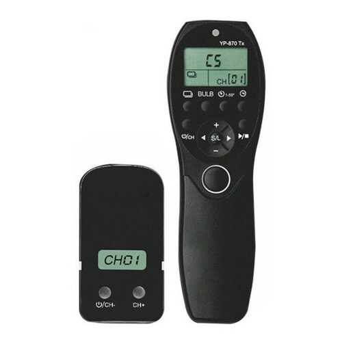 AURORA TRADE 1 Set Camera Remote Control Double Screen Shortcut Button Universal Wireless Timing Remote Control for Nikon 1