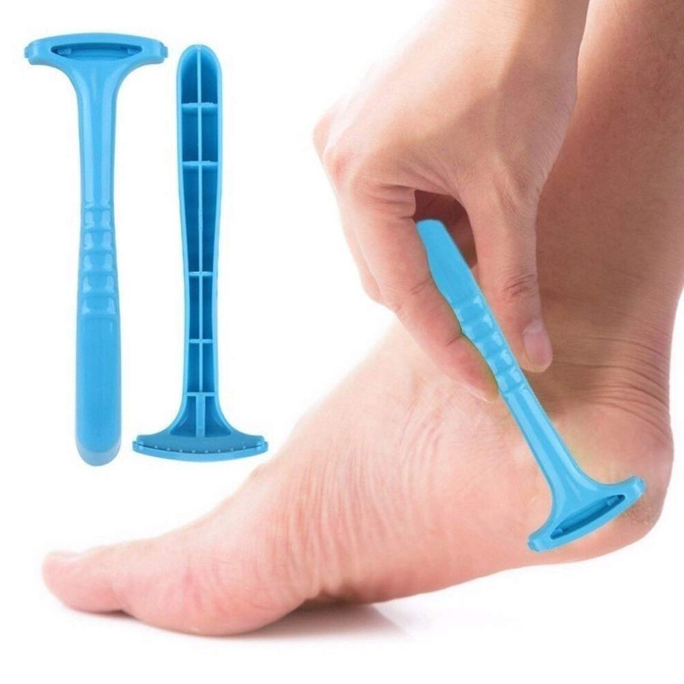 Foot Callus Remover with Curved Blade Precision and Ergonomic Comfort Grip for Professional Pedicure