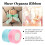 4Rolls Σιφόν με Κορδέλα DIY Διαφανείς Κορδέλες από Σατέν Βαφή Χριστουγεννιάτικη 2