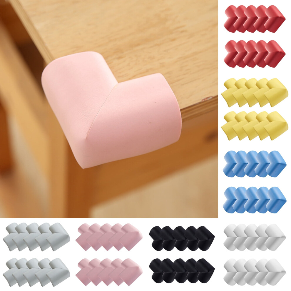 10Pcs Soft Baby Proofing Corner Guards - Self-Adhesive Edge Protectors, Child Safety Bumper, compatible with Sharp Corner Cushions
