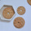 Round Rattan Woven Drinks Coaster,Handmade Teacup Insulation Coasters Home Cup Mat 5