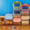 QISIWOLE Blue Plastic Airtight Rice Food Storage Container 7