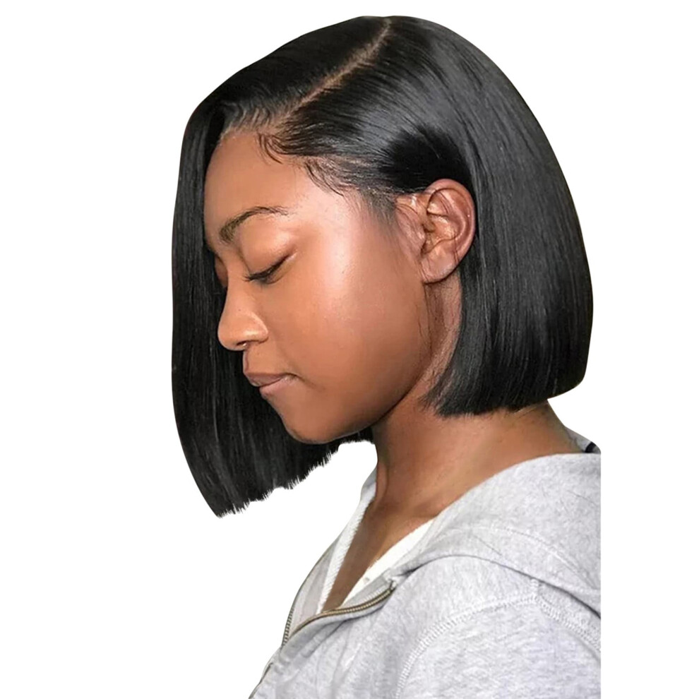 Desertasis Lace Front Wig Transparent Frontal Glueless Hd Human Hair With Baby Pre Plucked Hairline Density Brazilian Wigs For Black Women