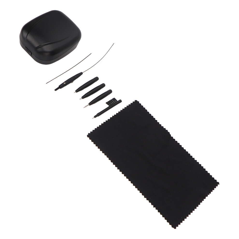 8pcs Hearing Amplifier & Earbud Cleaning Kit Portable ABS Tool