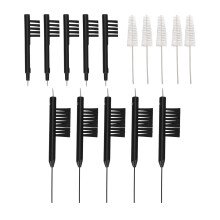 Hearing Amplifier Cleaning Tools Kit ABS Earwax Removal Brushes