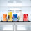 Efficient Refrigerator Can and Bottle Holder, Adjustable Beverage Organizer for Your Beverage Collection, Automatic Pusher System for Easy 2