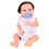 Bebê Reborn realista, boneca recém-nascida realista, 45 cm (18 polegadas), corpo inteiro em vinil de alta qualidade, membros macios, braços e 5