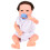 Bebê Reborn realista, boneca recém-nascida realista, 45 cm (18 polegadas), corpo inteiro em vinil de alta qualidade, membros macios, braços e 4