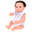 Bebê Reborn realista, boneca recém-nascida realista, 45 cm (18 polegadas), corpo inteiro em vinil de alta qualidade, membros macios, braços e 3