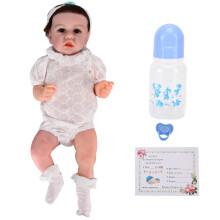 Realistiset Reborn Baby -nuket, elävän näköiset, pehmeät vinyylinuket, anatomisesti oikeat, käsinmaalatut yksityiskohdat, vedenpitävät,