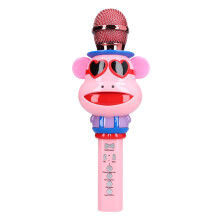 Bluetooth Karaoke Microphone for Kids and Adults, Top-of-the-line Microphone with Stereo Speaker DJ Bluetooth Connectivity Built-in Battery