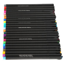 Drawing Pens with Fine Point Tips, Colored Fineliner Markers for Artistic Detailing, Smooth Flow Water-Based Ink Suitable for Journaling Coloring and