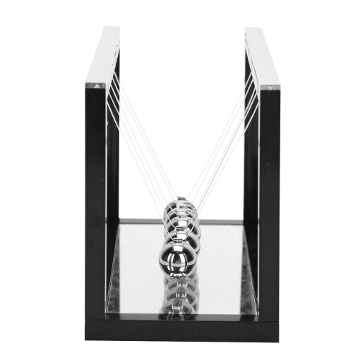 Μπάλες ισορροπίας Newtons Cradle, εκπαιδευτικό gadget φυσικής για διακόσμηση γραφείου και 2