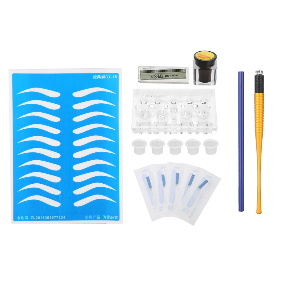 Permanent Makeup Artisan's Dream, Comprehensive Kit for Beginners and Professionals, Featuring Lock Pin Technology