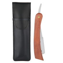 Estojo protetor de couro para canetas, ideal para viagens. Feito à mão em couro Crazy Horse grosso com costura reforçada, possui um elegante