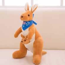 Lascaine 50% ar Tarmeek Toys! Bábóga Cangarú Plush Máthair & Leanbh, Comhoiriúnach le Bronntanais do Pháistí - Breithlá, Lá na Máthar,