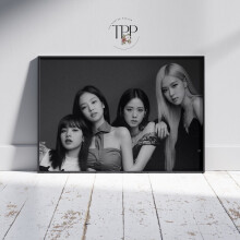 Poster BlackPink, artă murală Kpop, decor muzical, imprimare artistică, cadou pentru prieteni