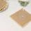 BalsaCircle50Παστέλ Χρυσό Trim2Ply Χαρτοπετσέτες για Δείπνο, Πάρτι, Εκδηλώσεις, 8