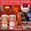 Χριστουγεννιάτικη τσάντα χειρός CISIL Christmas Supplies για κούκλες, κόκκινη και μαύρη, 3