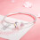 Βραχιόλι με κοσμήματα Fairy Sanrio Hello Kitty, ρυθμιζόμενο μέγεθος, κοστούμι, στολίδια για 2