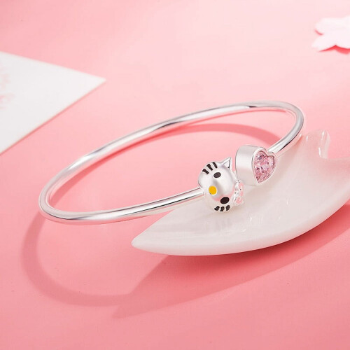 Βραχιόλι με κοσμήματα Fairy Sanrio Hello Kitty, ρυθμιζόμενο μέγεθος, κοστούμι, στολίδια για 2