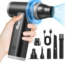 Gaothrán Láidir J01Pro Jet Turbo le Soilsiú LED Deireadh a Chur le Deannach Jetfan 12000Rpm