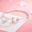 Βραχιόλι με κοσμήματα Fairy Sanrio Hello Kitty, ρυθμιζόμενο μέγεθος, κοστούμι, στολίδια για 5