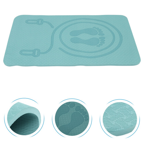 Mizh Πολυλειτουργικό χαλάκι Skipping Mat Αθλητικό χαλάκι Οικιακό χαλάκι προπόνησης 2