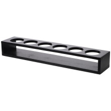 Organizador de Taças de Shot de Madeira para Vinho, Uísque e Outros Artigos, Suporte para Copos de Shot