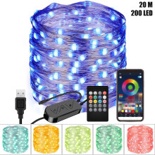 Cyber Monday -tarjoukset 2024: Viflosae Älykkäät RGB-valosarjat, joulukuusenkoristeet, Bluetooth 4.0, sovellusohjaus, musiikin synkronointi