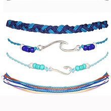 Geflochtenes Armband mit Sonnenblumen- und Gänseblümchenmotiv, verstellbarer, handgefertigter Schmuck im Boho-Stil, perfekt für Strand- und