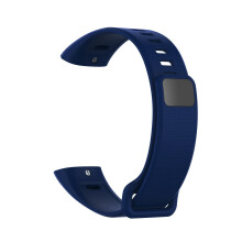 Silikon sport svettebestandig ensfarget klokkerem med praktisk justering og bred kompatibilitet kompatibel med smartklokke på salg Clearance