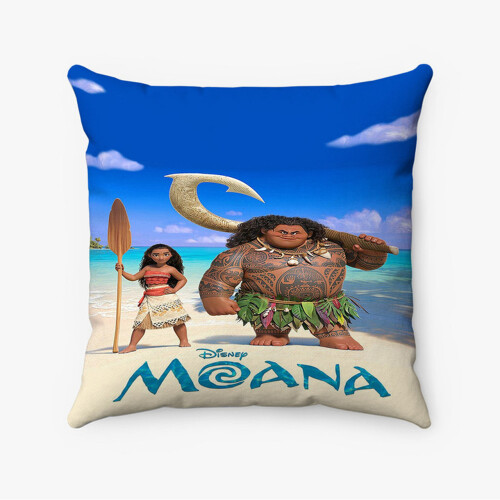 AIVO Disney Moana Προσαρμοσμένη Μαξιλαροθήκη Εξατομικευμένη Τετράγωνη Μαξιλαροθήκη από