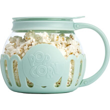 Machine à pop-corn pour micro-ondes Xchenda, bol à pop-corn avec verre doseur 3 en 1, seau à pop-corn et bocal à pop-corn avec couvercle en