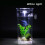 Aquário Mini Zynic com LED para Limpeza Automática e Prática 4