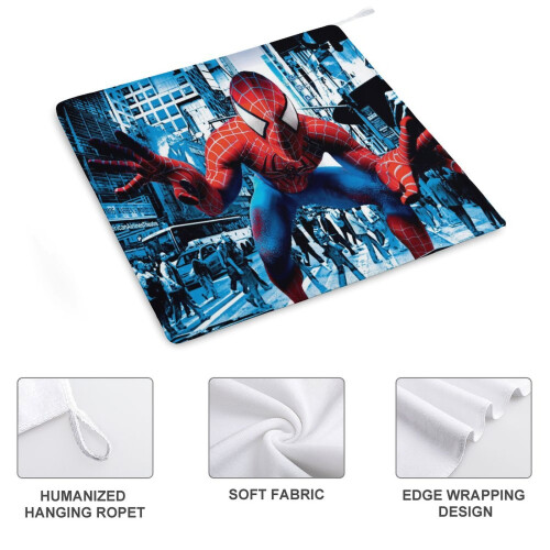 Χειροπετσέτες Spider-Man για το μπάνιο, Βαμβακερές πετσέτες προσώπου απαλές 2