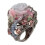 Luxuriöser Vintage-Ring für Damen mit Diamanten, extravaganter Schmuck – perfektes Geschenk zum Muttertag oder Valentinstag 2