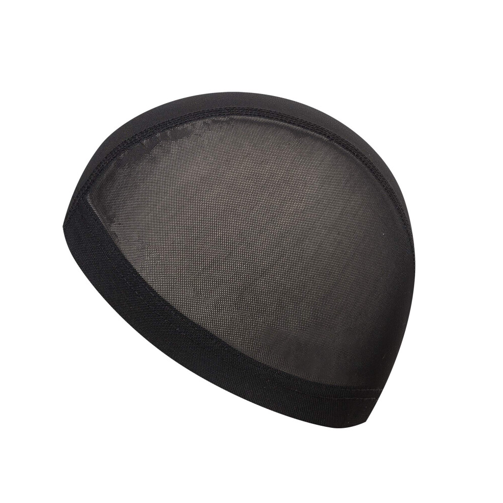 Unisex Black 3 Pack Spandex Dome Wig Caps With Breathable Mesh And Secure Stretch Fit For Wig Making