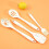 Eease Silicone Spaghetti Server with Ergonomic Handle for Noodles and Pasta 3