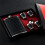 6 -Piece Black Leather Wrap Stainless Steel Hip Flask Set 1