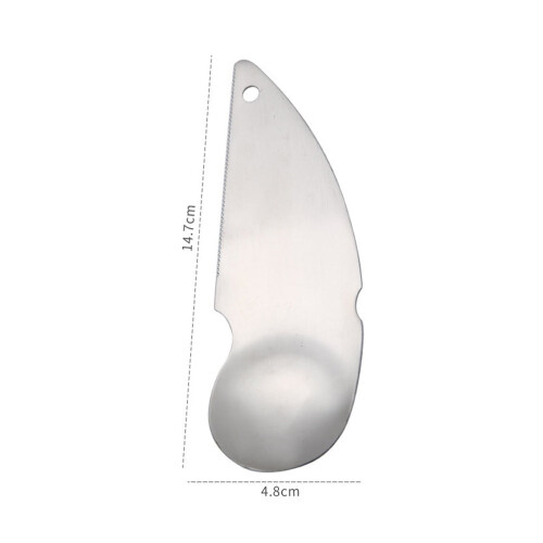 Ensemble de 3 outils : cuillère à kiwi, grattoir, éplucheur de citron, pelle à pastèque, râpe à chou 1