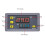Digital Time Delay Relay LED Display Cycle Control Switch Adjustable Timing Relay Time Delay Switch AC110-220V 5