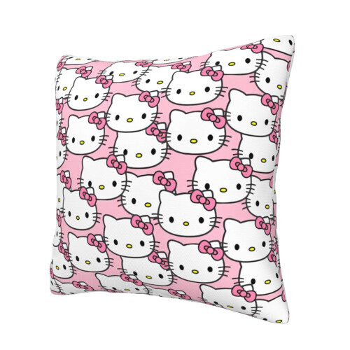 Hello Kitty μοτίβο Four Seasons Universal κάλυμμα μαξιλαριού τετράγωνο ύφασμα κάλυμμα 1