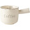 Ceramic Creamer Pitcher with Handle and Silver Rim, Ergonomic Grip, Precision Pour, Dishwasher Safe 3